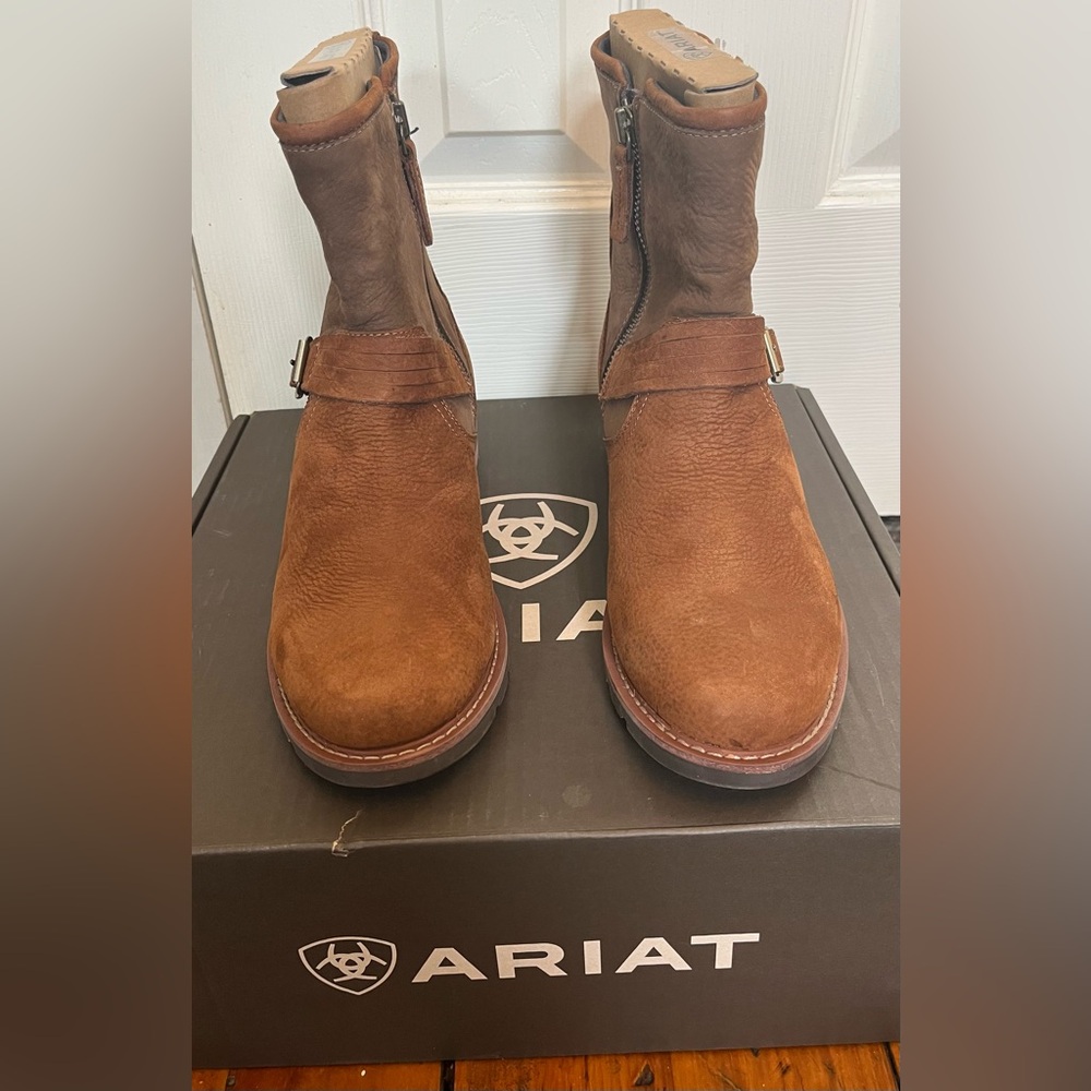 ARIAT Women’s Countryside Savannah H2O Waterproof Boots NWT’s Roasted Toffee (9) - Picture 2 of 15